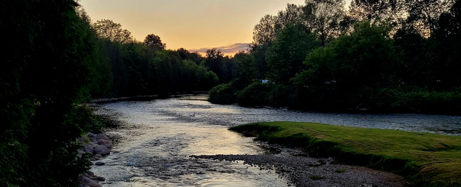 The beautiful Saugeen River awaits.
